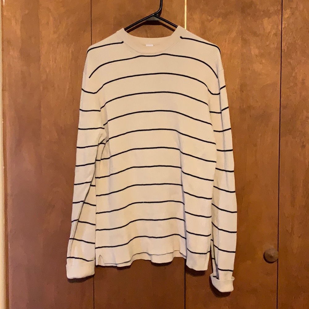 Gap Ribbed Striped Sweater- L